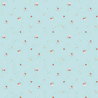 Whimsical Woodland Mushrooms Aqua Yardage by Tasha Noel for Riley Blake Designs | C17644-AQUA