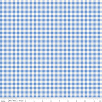 PRESALE Penelope Gingham Cream Yardage by My Mind's Eye for Riley Blake Designs | C16644-CREAM