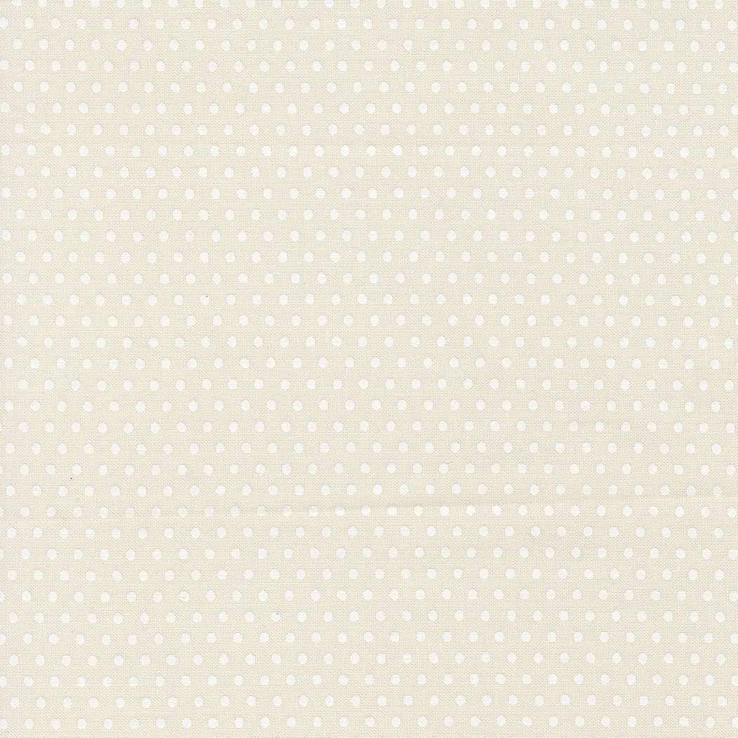 Animal Park Fun Dotty Dot Dove Natural Yardage by Stacy Iest Hsu for Moda Fabrics | 20967 21