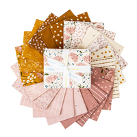 Luminaries Custom Quilt Kit | Blush 'n Butterscotch by Simple Simon & Company for Riley Blake Designs | Pattern by Fran Gulick