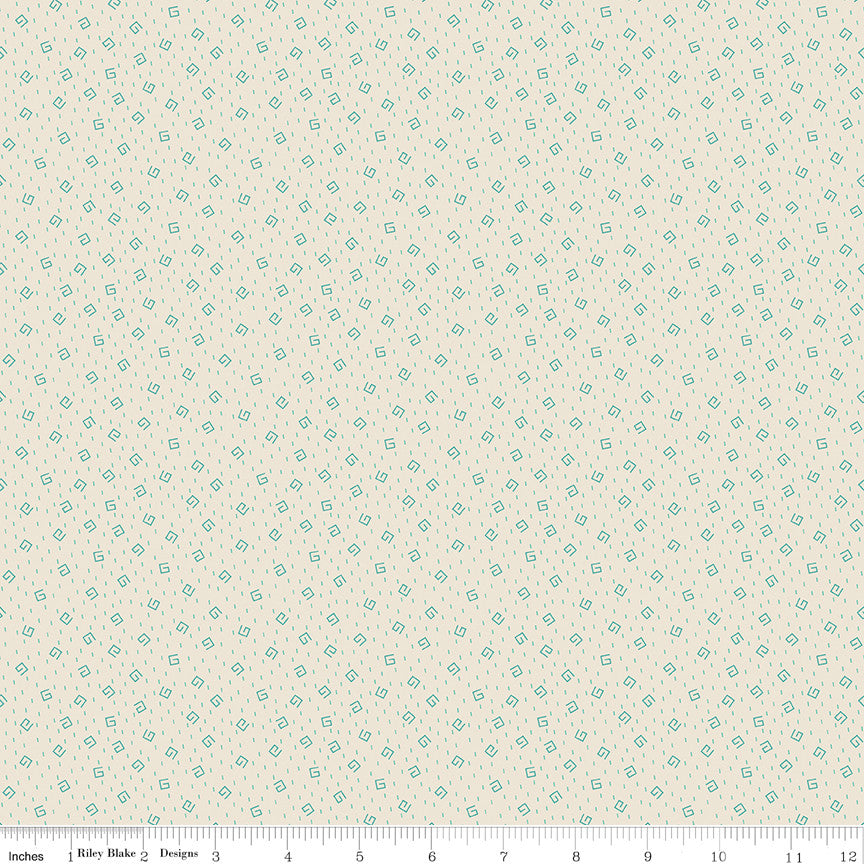 PRESALE Baked With Love Comfort Rainforest Yardage by Lori Holt of Bee in My Bonnet | C17785-RAINFOREST