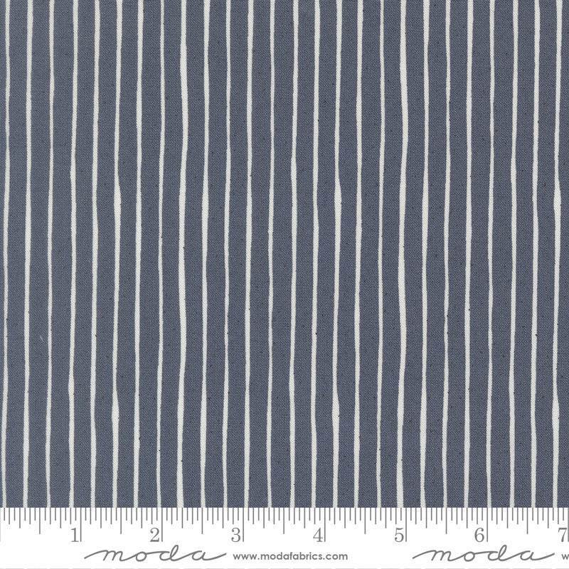 Independence Day Stripes Indigo Yardage by Sweetwater for Moda Fabrics | 55728 14