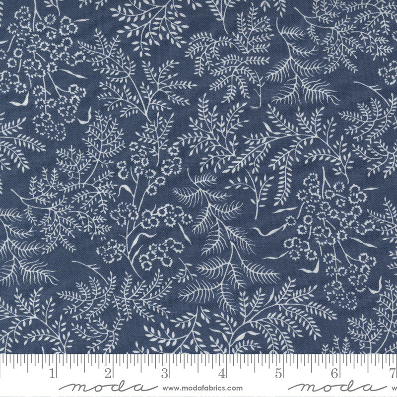 Nantucket Summer Sconset Navy Yardage by Camille Roskelley for Moda Fabrics | 55261 23