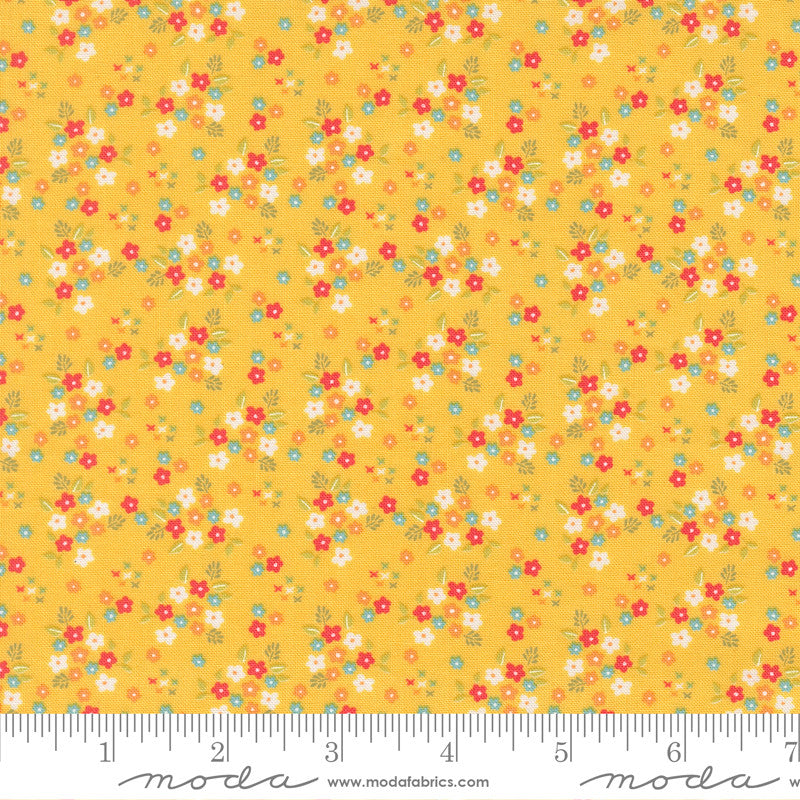 PRESALE Delightfully Yours Posie Buttercup by Sherri & Chelsi for Moda Fabrics | 37705 12
