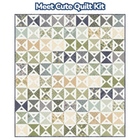 PRESALE Meet Cute Custom Quilt Kit With True Love by Lella Boutique for Moda Fabrics | Quilt Size 63 1/2” x 70 1/2”