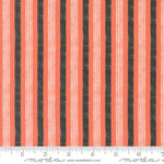 Hey Boo Soft Pumpkin Boougie Stripe Yardage by Lella Boutique for Moda Fabrics | 5214 12  | Cut Options Available