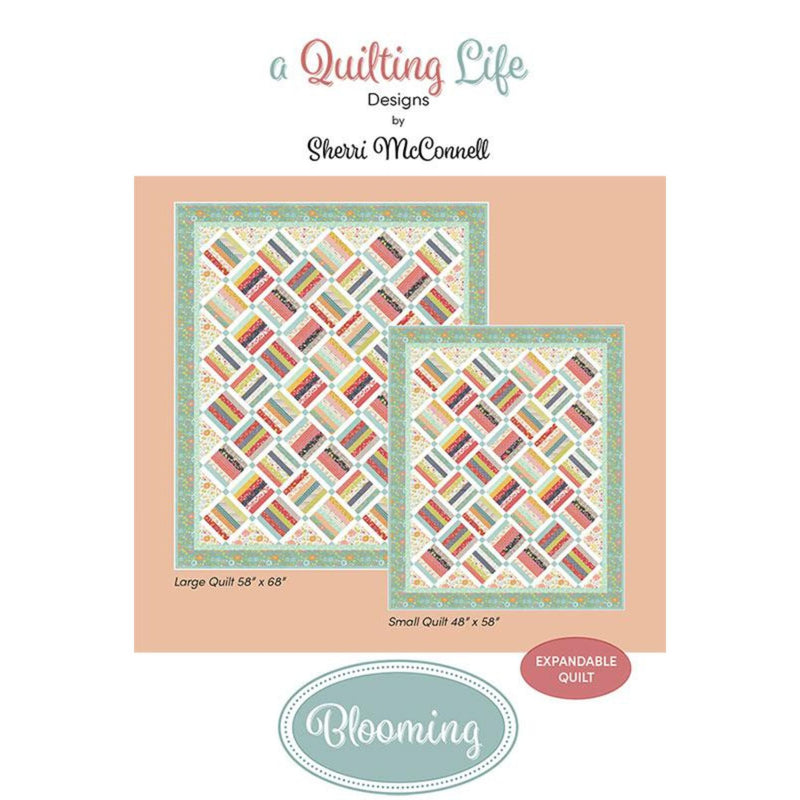 Blooming Custom Quilt Kit With Delightfully Yours by Sherri & Chelsi for Moda Fabrics | 48" x 58" (Medium Version)