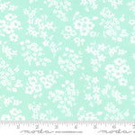 Lighthearted Aqua Gather Yardage by Camille Roskelley for Moda Fabrics |55294 13
