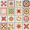Turn Back Time Custom Quilt Kit With Sallys Stitches by Betsy Chutchian | An Heirloom Sampler | Quilt Size 81" x 81"