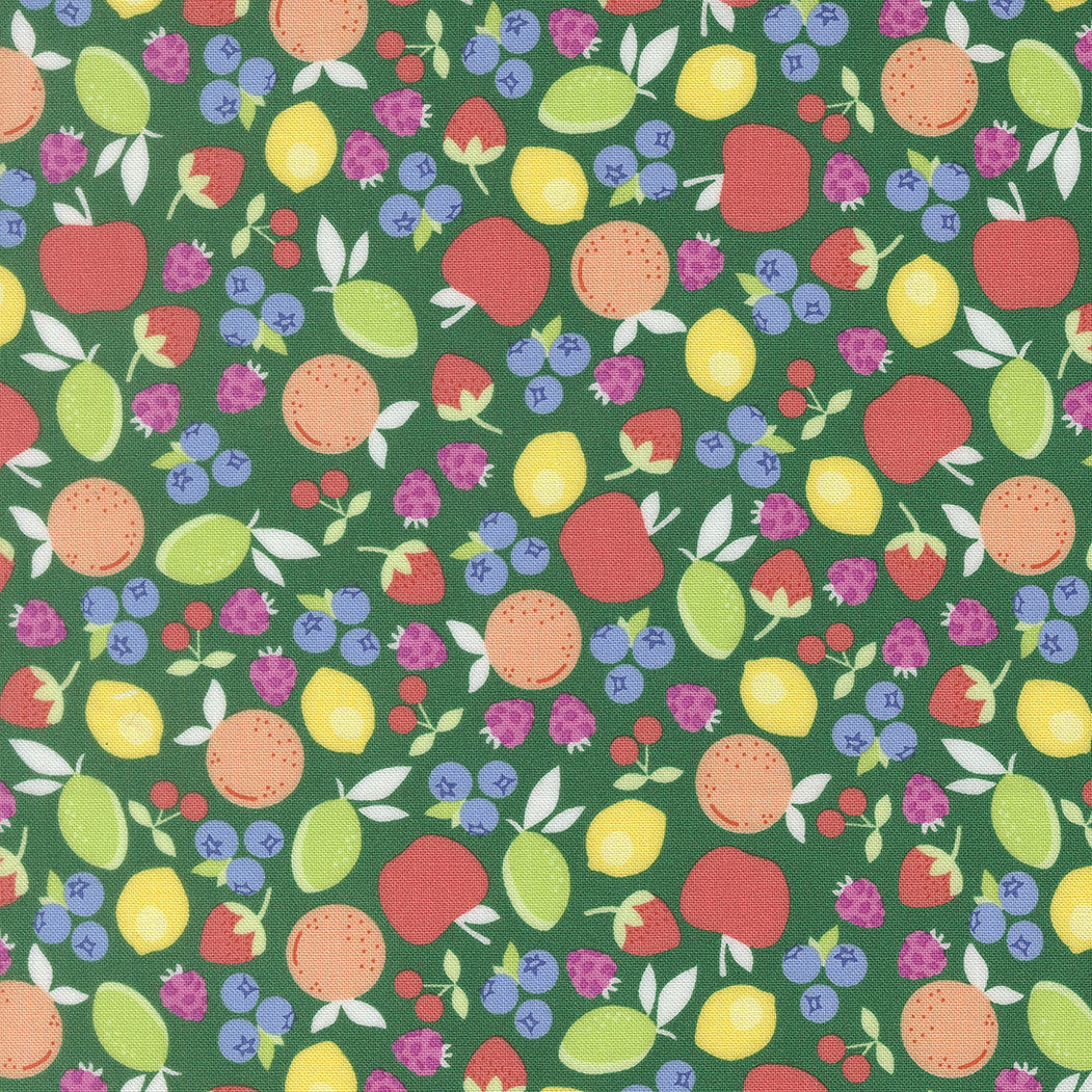 Fruit Salad Fruit Cup Emerald Yardage by Corey Yoder for Moda Fabrics | 29242 21