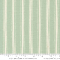 PRESALE Sunbonnet Dotted Stripe Dusty Blue Yardage by Heather Briggs of My Sew Quilty Life for Moda Fabrics | 31767 21