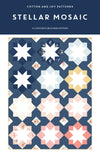 Stellar Mosaic Quilt Pattern by Fran Gulick of Cotton and Joy | Between the Pages | P173-STELLARMOSAIC