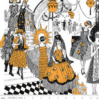 Costume Maker's Act II Costume Collage White Yardage by J. Wecker Frisch for Riley Blake Designs | CD16005-WHITE