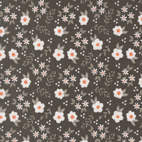 PRESALE Birch and Willow Mums Charcoal Yardage by Sherri & Chelsi for Moda Fabrics | 37725 18