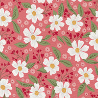 Love Blooms Love in Bloom Lipstick Yardage by Lella Boutique for Moda Fabrics | 5220 13