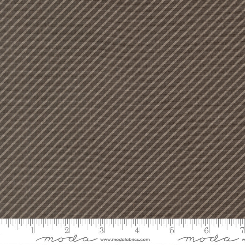 PRESALE Birch and Willow Stripe Charcoal Yardage by Sherri & Chelsi for Moda Fabrics | 37729 18