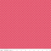 Check Please! 1/4" Tone-on-Tone Check Sweetheart Yardage by The RBD Designers for Riley Blake Designs | C830-SWEETHEART