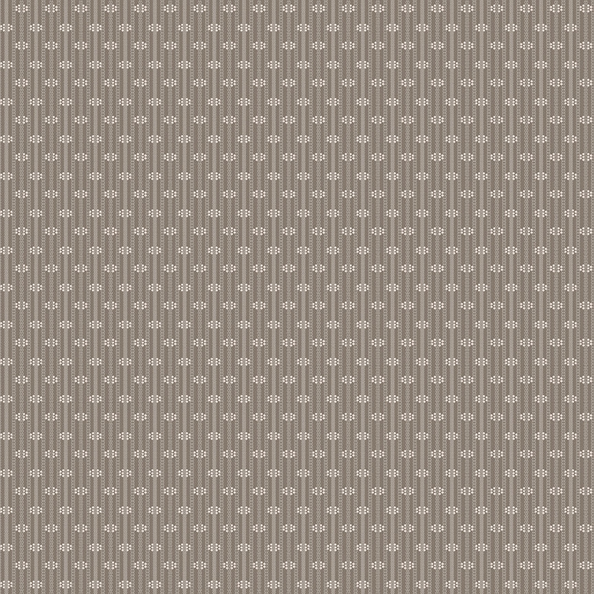 Piece & Plenty Stripe Pebble Yardage by Lori Holt of Bee in my Bonnet | 3 Yard Cut | C15885-PEBBLE