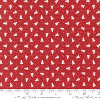 PRESALE Berry And Pine Little Trees Cranberry Yardage by Lella Boutique for Moda Fabrics | 5245 14