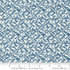 Shoreline Medium Blue Lattice Yardage by Camille Roskelley for Moda Fabrics |55303 13