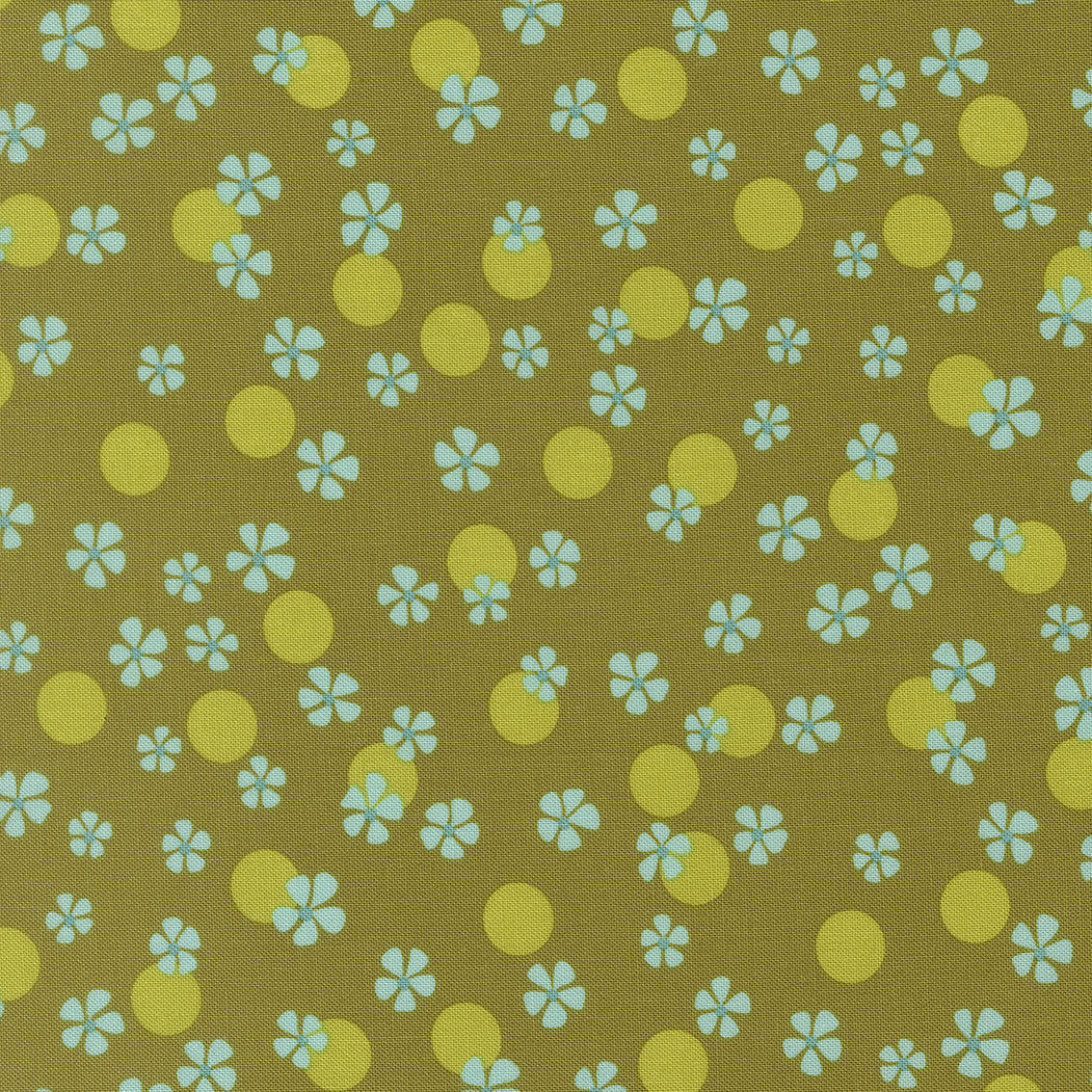 Happy Daze Easy Breezy Avocado Yardage by Chloe’s Closet for Moda Fabrics | 33842 17