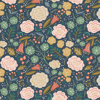 Ivy Reese Main Navy Yardage by Deena Rutter for Riley Blake Designs | C16600-NAVY