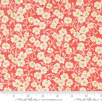 PRESALE Rosie Picnic Blooms Strawberry Yardage by Fig Tree & Co for Moda Fabrics | 35424 14