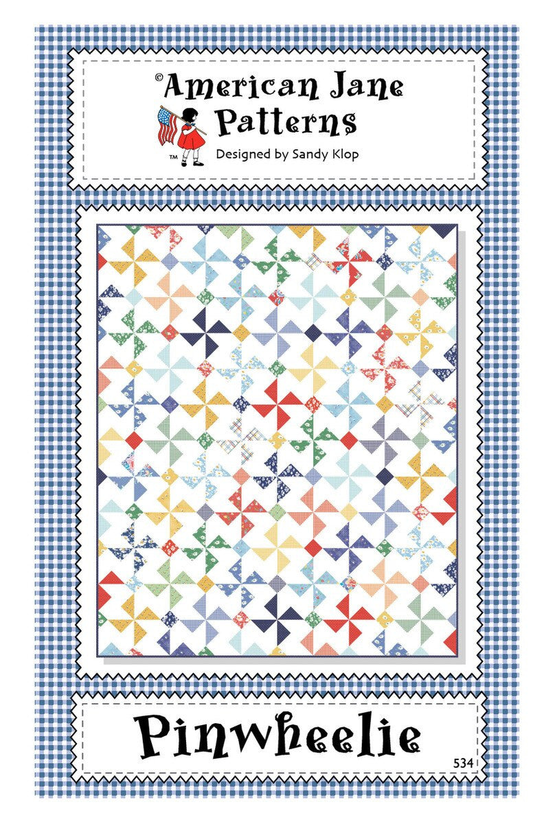 American Jane Pinwheelie Quilt Pattern by American Jane for Riley Blake Designs | P205-PINWHEELIE