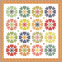 PRESALE Star Crossed Remix Custom Quilt Kit With Raspberry Summer by Sherri & Chelsi | Pattern by Chelsi Stratton Design