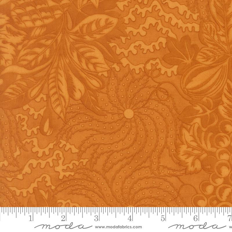 PRESALE Butternut and Sage Autumnal Bounty Butterscotch Yardage by Fig Tree & Co for Moda Fabrics | 35441 17