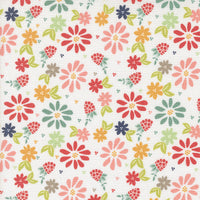 Raspberry Summer Spring Berries Cloud Yardage by Sherri & Chelsi for Moda Fabrics | 37690 11