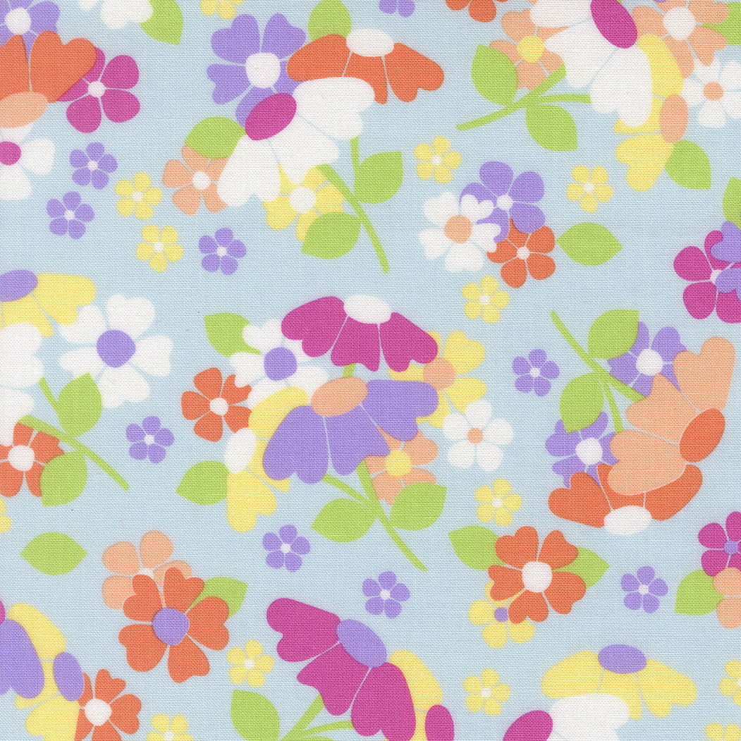PRESALE Joysome Flower Fields Frost Yardage by Corey Yoder for Moda Fabrics | 29250 21