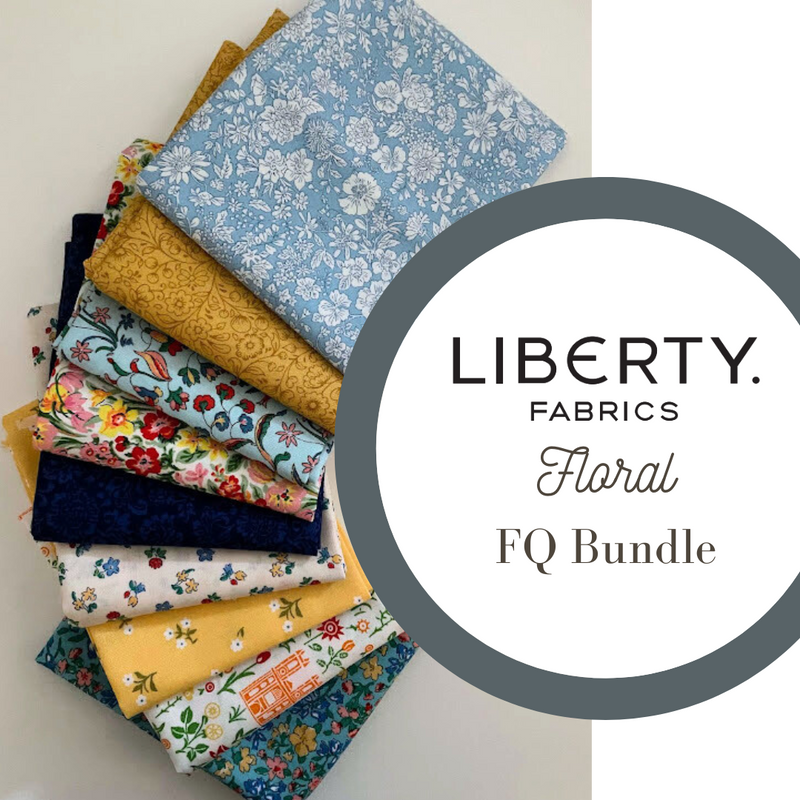 Liberty Fabrics Floral Fat Quarter Bundle | Custom Bundle | 9 FQs | Liberty of London