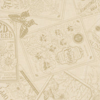 PRESALE My Secret Garden Seeds of Love Cloud Natural Yardage by Stacy Iest Hsu for Moda Fabrics | 20981 31