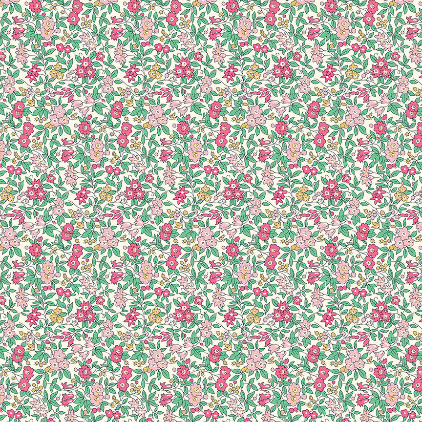 Everlasting Forget Me Not Blossom B by Liberty Fabrics for Riley Blake Designs | 01667512B