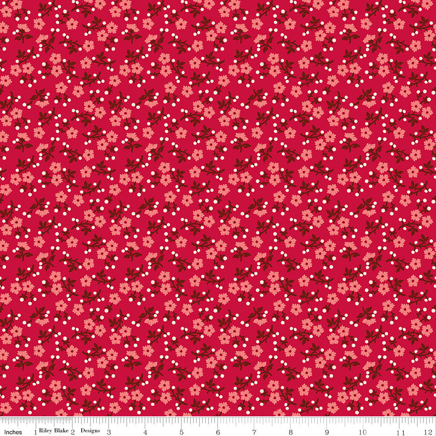PRESALE Baked With Love Grateful Schoolhouse Yardage by Lori Holt of Bee in My Bonnet | C17782-SCHOOLHOUSE