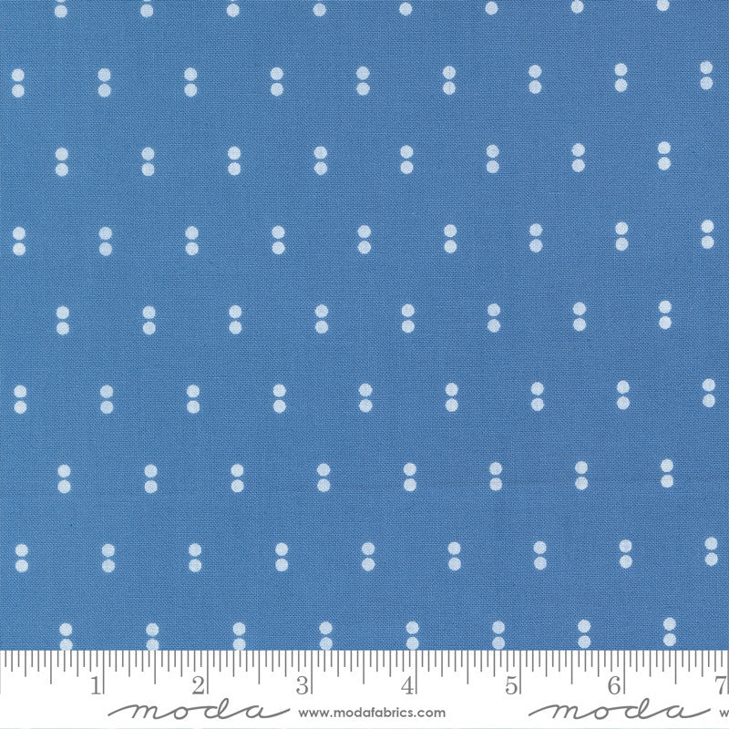 PRESALE Blueprint Dots Blue Yardage by Camille Roskelley for Moda Fabrics | 55334 15
