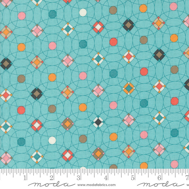 Sunday Brunch Scrambler Mint Tea Yardage by BasicGrey for Moda Fabrics | 30753 13