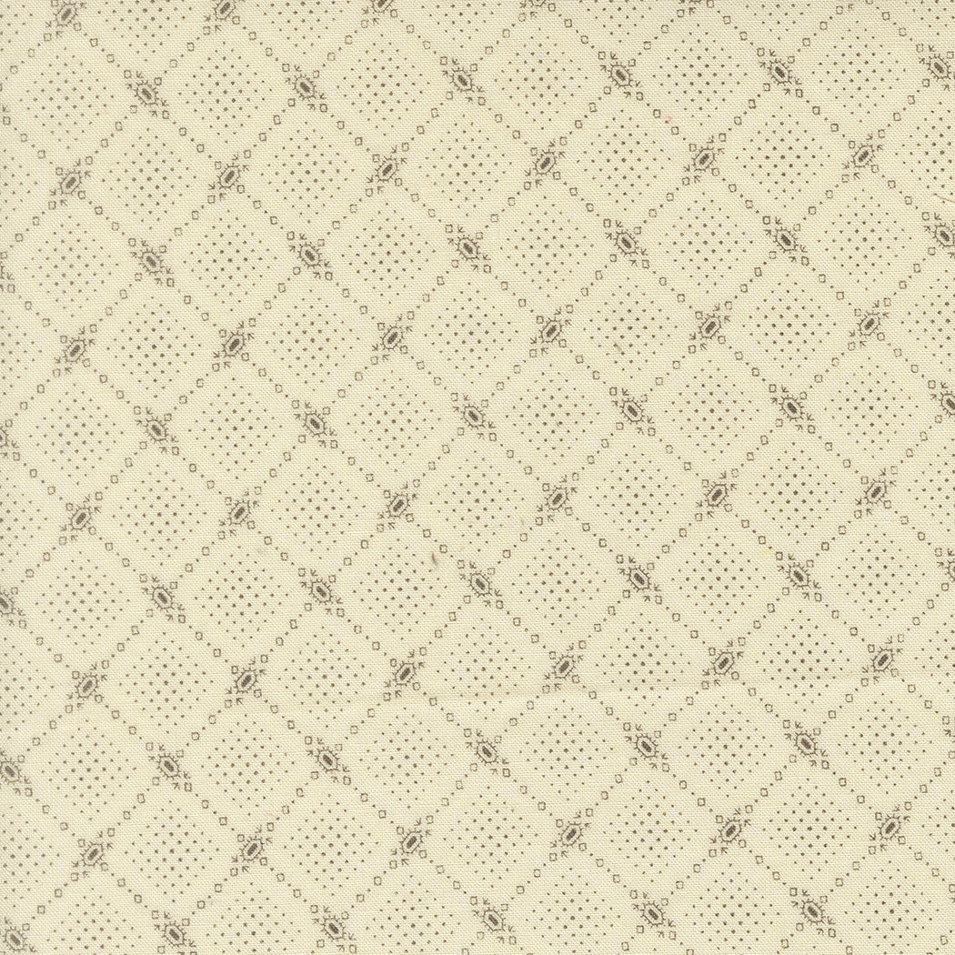 PRESALE Butternut and Sage Autumn Trellis Cream Earth Yardage by Fig Tree & Co for Moda Fabrics | 35448 11