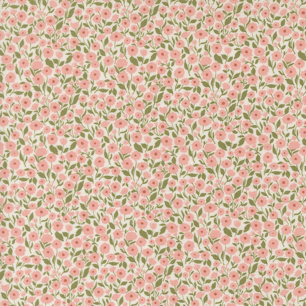 PRESALE Garden Glam Wild N Free Cream Yardage by Lella Boutique for Moda Fabrics | 5271 11