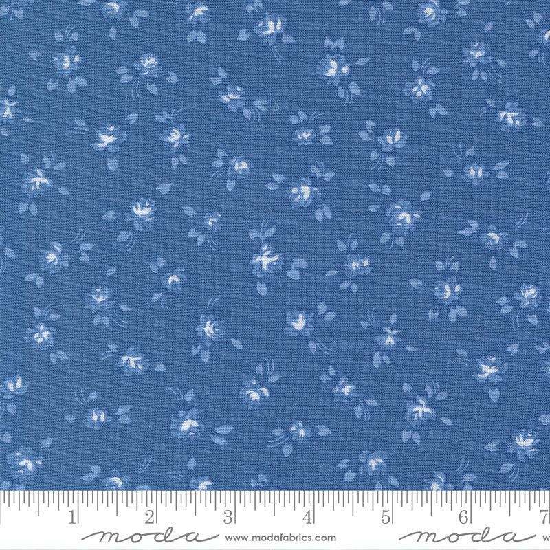 PRESALE Blueprint Grace Sea Yardage by Camille Roskelley for Moda Fabrics | 55331 17