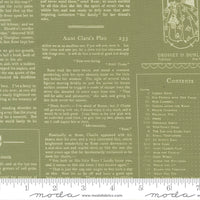 PRESALE True Love Alcott Text Fern Yardage by Lella Boutique for Moda Fabrics | 5263 15