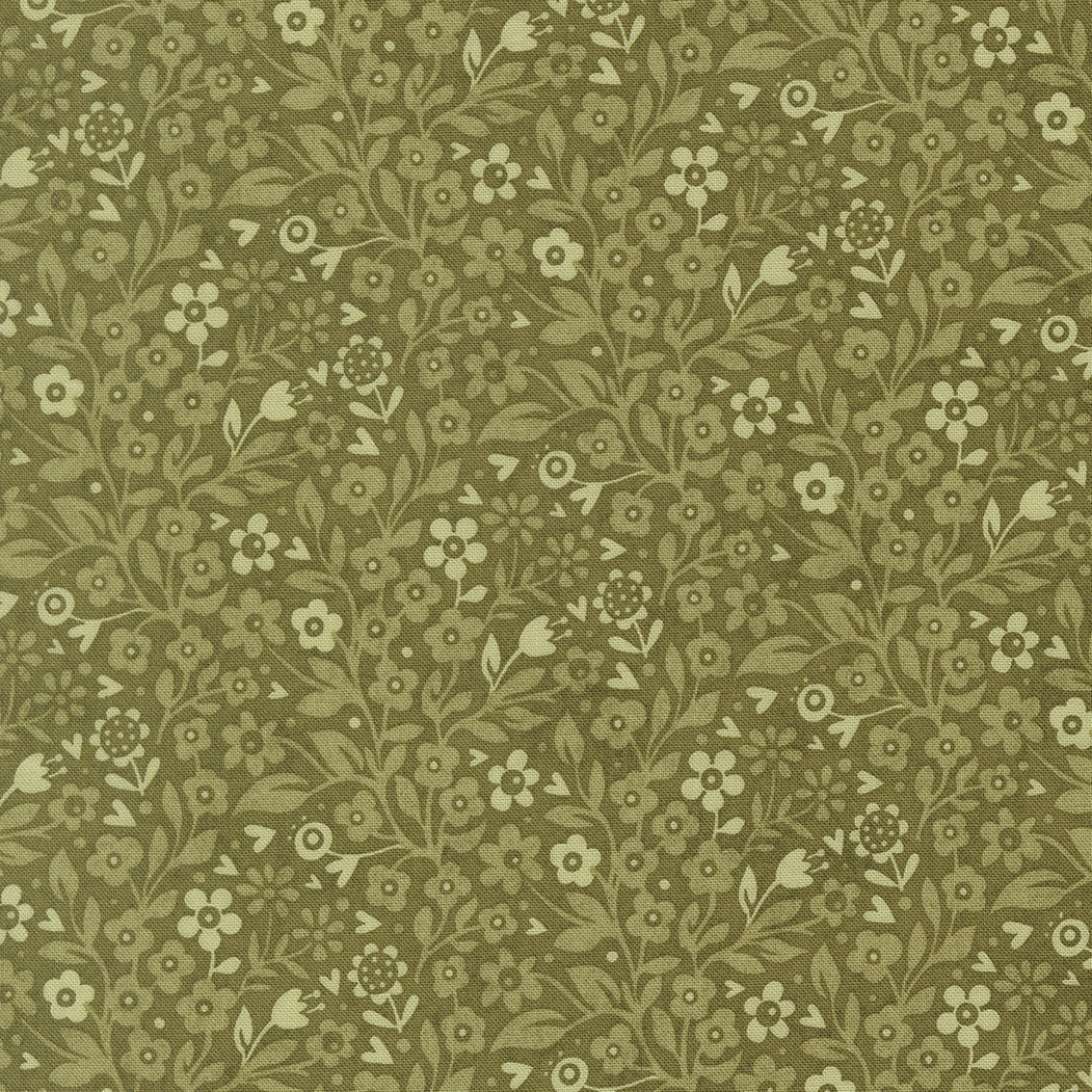 PRESALE Fieldrush Ivy Basil Yardage by BasicGrey for Moda Fabrics | 30783 13