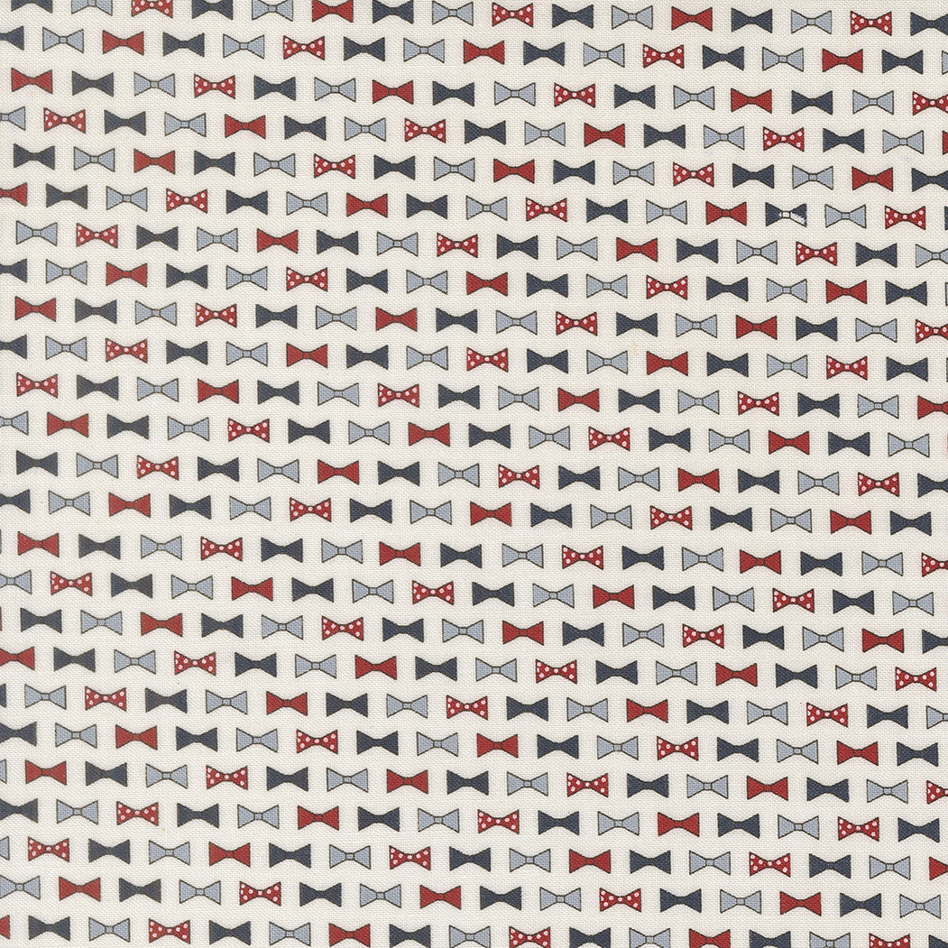 PRESALE Independence Day Bowties Vanilla Yardage by Sweetwater for Moda Fabrics | 55725 11