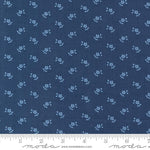 Grand Haven Calico Daisy Navy Yardage by Minick & Simpson for Moda Fabrics | 14984 19