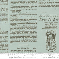 PRESALE True Love Alcott Text Robins Egg Yardage by Lella Boutique for Moda Fabrics | 5263 14