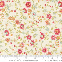 Lyda Rose Flower Vines Porcelain Yardage by Bunny Hill Designs for Moda Fabrics | 3073 11