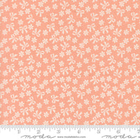 PRESALE Handmade Sweetness Bows Daisies Peach Yardage by Heather Briggs of My Sew Quilty Life for Moda Fabrics | 31793 17