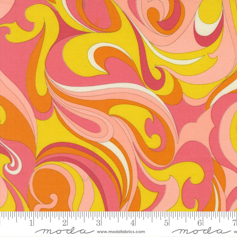 Happy Daze Vibing Sunrays Yardage by Chloe’s Closet for Moda Fabrics | 33844 14