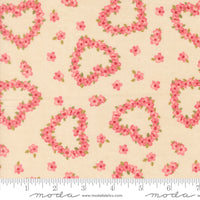 PRESALE Je T'aime Flower Heart Lace Yardage by Stacy Iest Hsu for Moda Fabrics | 20994 11